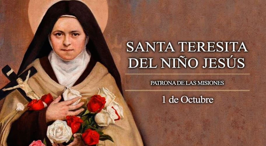 1 OCT Santa Teresita del Niño Jesús